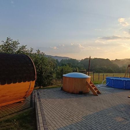 Sarnie wzgórze Sucha Beskidzka sauna jacuzzi Kukow Exterior foto