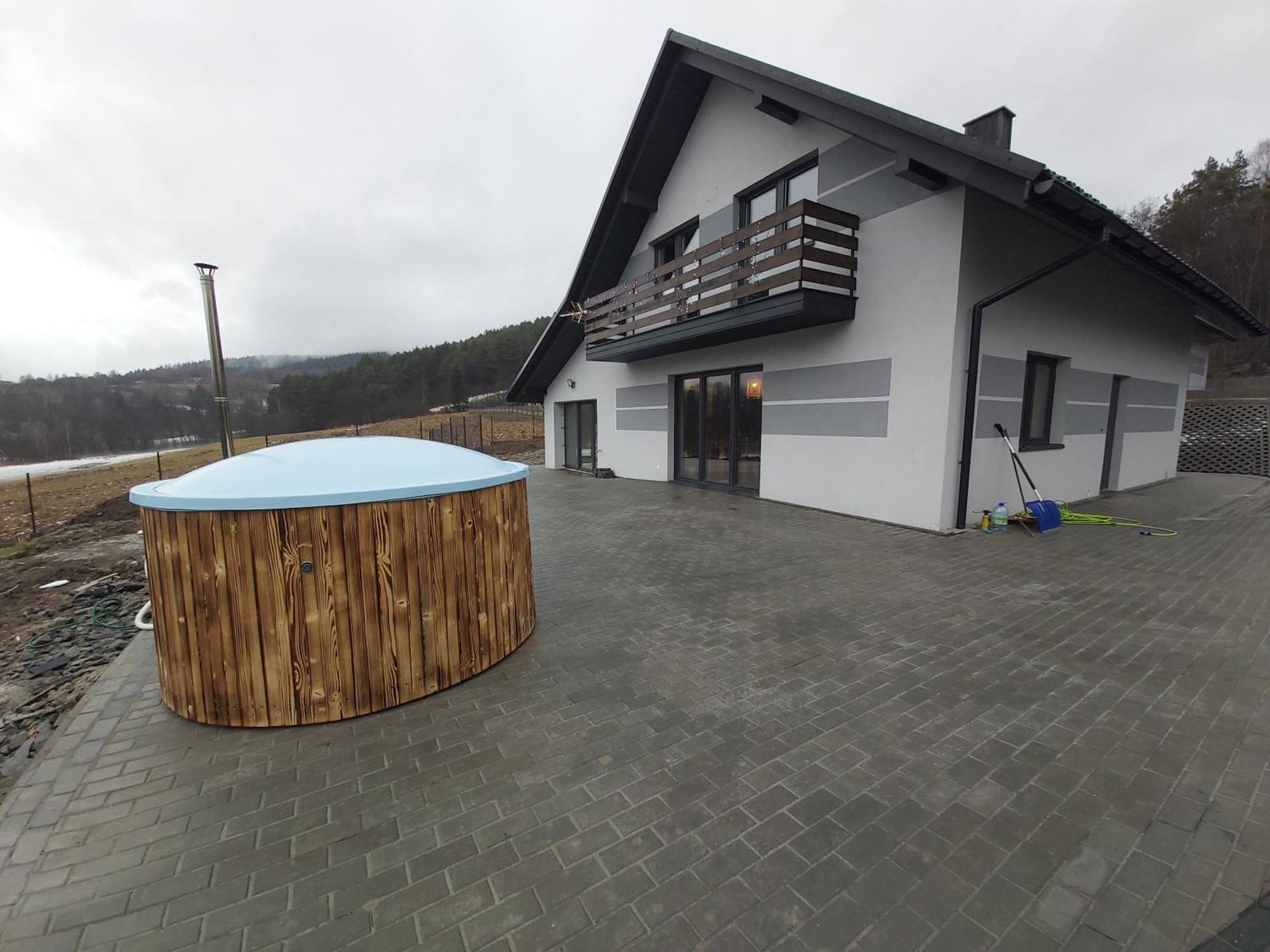 Sarnie wzgórze Sucha Beskidzka sauna jacuzzi Kukow Exterior foto