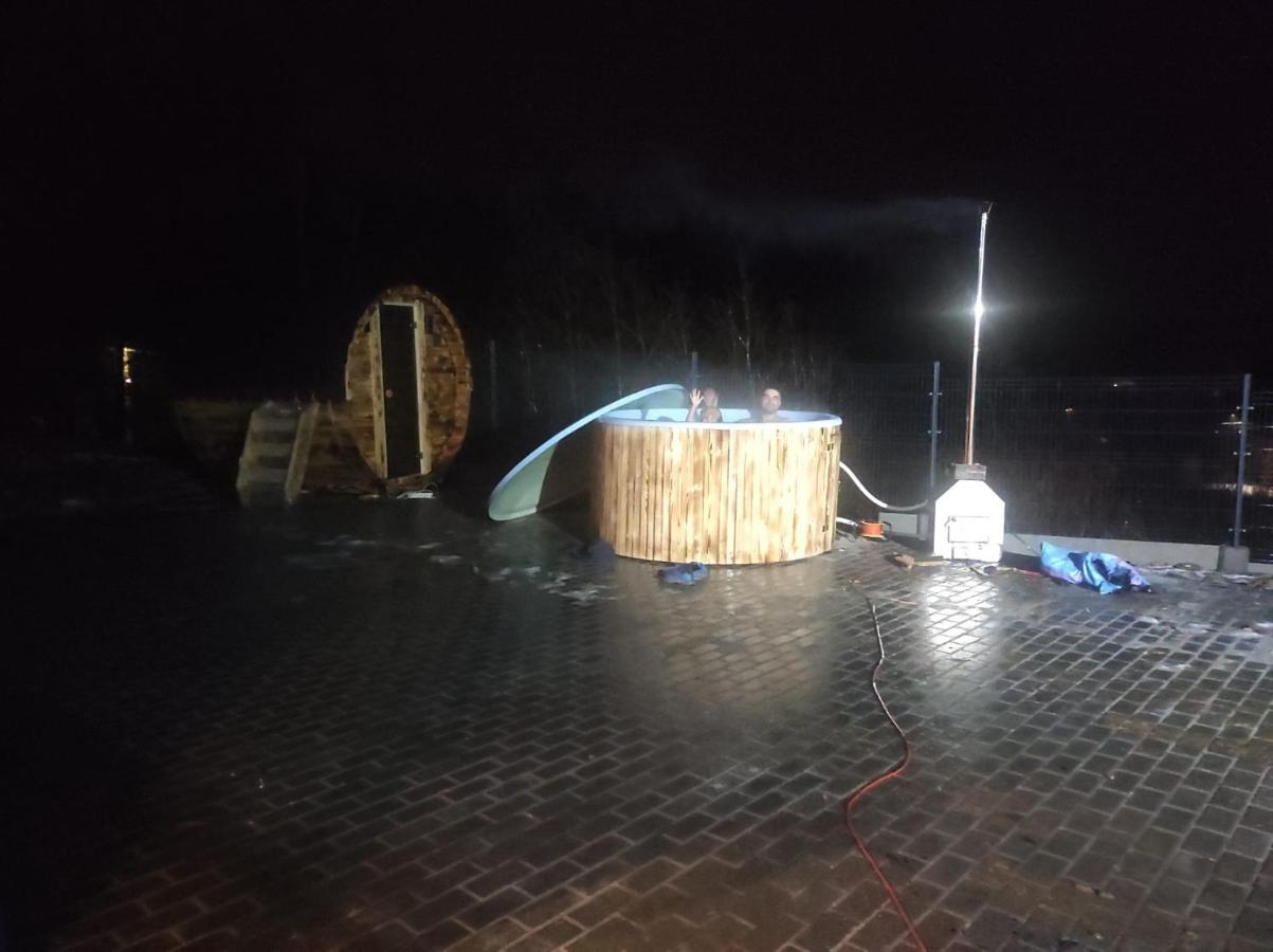 Sarnie wzgórze Sucha Beskidzka sauna jacuzzi Kukow Exterior foto