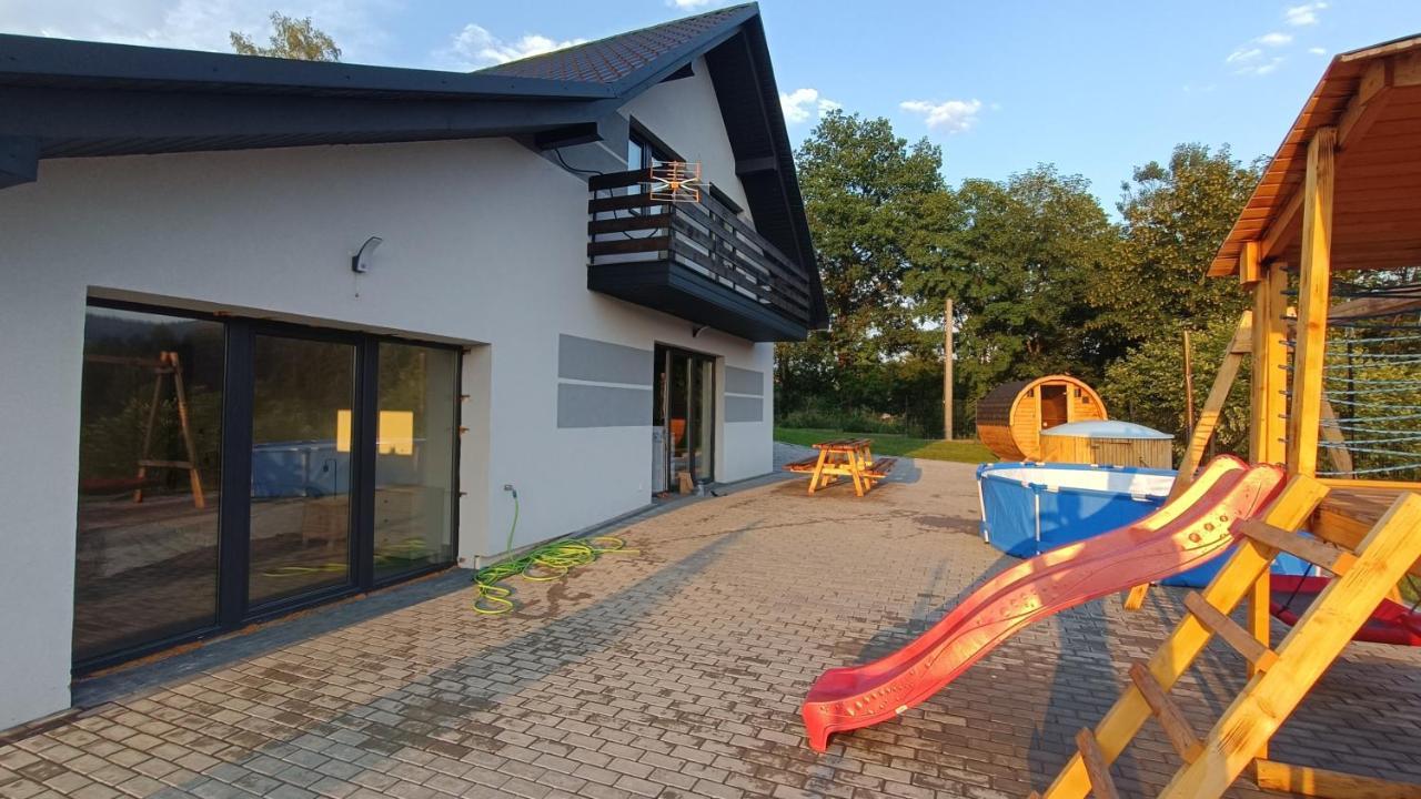 Sarnie wzgórze Sucha Beskidzka sauna jacuzzi Kukow Exterior foto